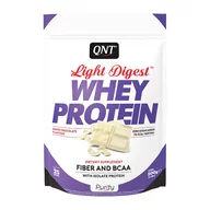 Odżywki białkowe - QNT - Light Digest Whey Protein - 500 g biała czekolada - miniaturka - grafika 1