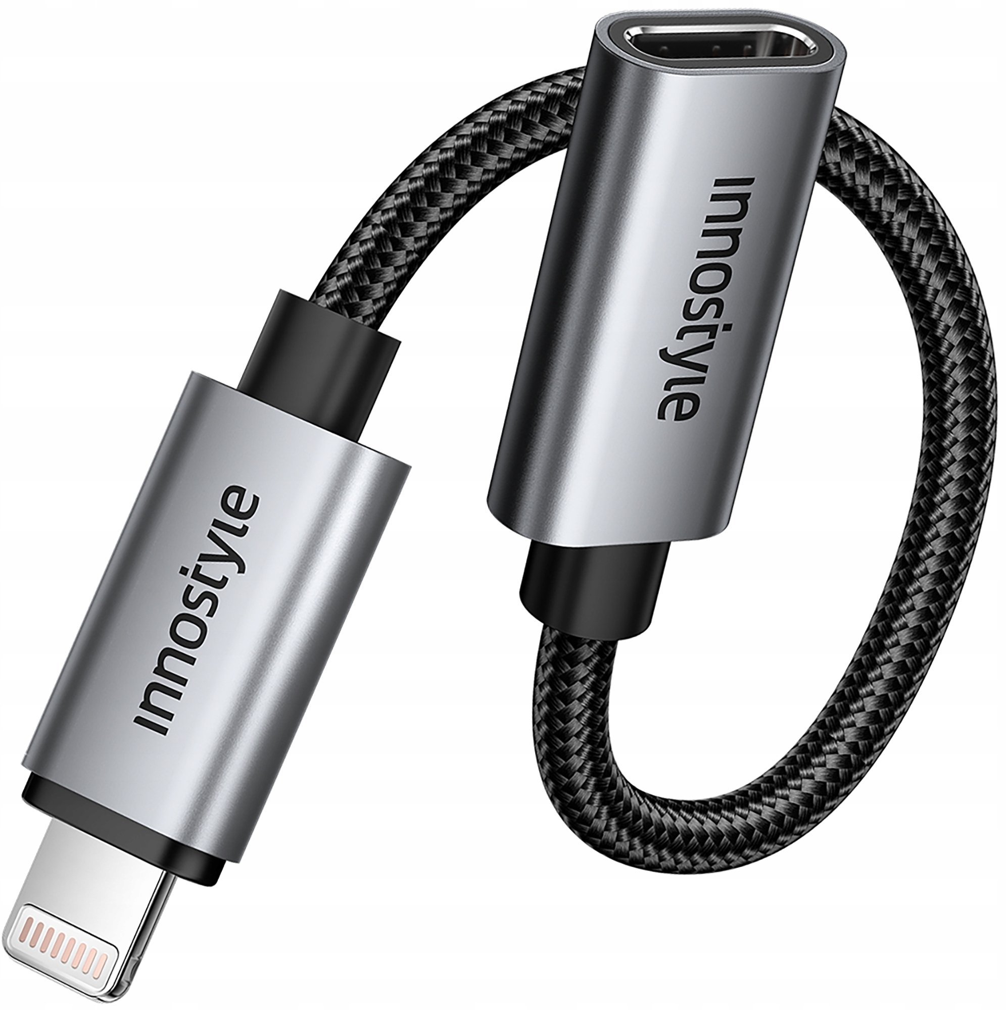 Apple Adapter USB Innostyle INNOSTYLE PRZEJŚCIÓWKA ADAPTER LIGHTNING USB-C OTG 3A DO IPHONE 11 12 13 14