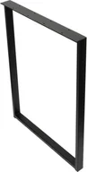 Meble modułowe i akcesoria - Noga do stołu Loft 56 x 72 cm M czarna - miniaturka - grafika 1