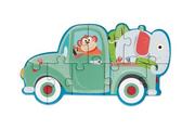Układanki dla dzieci - Scratch, Pierwsze Puzzle 5 Pojazdów - miniaturka - grafika 1
