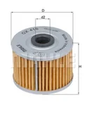 Filtry oleju - Filtr oleju Mahle OX 410 - miniaturka - grafika 1