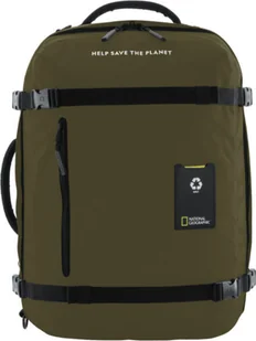 National Geographic Plecak 3 Ways Backpack M N20907.11 Zielony - Torby na laptopy - miniaturka - grafika 2