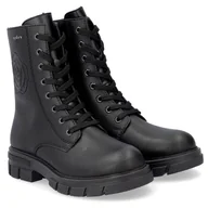 Botki damskie - Trzewiki damskie Rieker Z9129-00 BLACK 37 - miniaturka - grafika 1