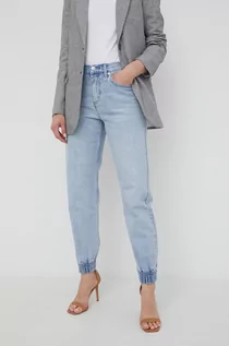 Spodnie damskie - Michael Kors MICHAEL jeansy damskie high waist - grafika 1