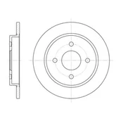 Tarcze hamulcowe - Roadhouse Tarcza hamulcowa 6155.00 - miniaturka - grafika 1