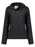 Bluzy damskie - Geographical Norway Bluza polarowa w kolorze czarnym - miniaturka - grafika 1