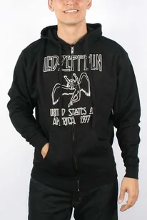 bluza LED ZEPPELIN - US '77 rozpinana, z kapturem-S - Bluzy męskie - miniaturka - grafika 1