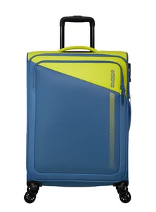 Walizka średnia American Tourister Daring Dash EXP - lime / coronet - Walizki - miniaturka - grafika 1