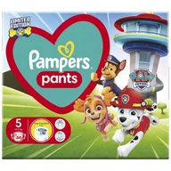 Pieluchy - Pampers Pants Limited Edition Paw Patrol Pieluchomajtki rozmiar 5, 12-17 kg 66 szt. - miniaturka - grafika 1
