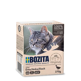 BOZITA Cat Kaczka W Galaretce 370g - Mokra karma dla kotów - miniaturka - grafika 2