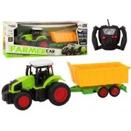 Zabawki zdalnie sterowane - Traktor 1:16 zdalnie sterowany Leantoys - miniaturka - grafika 1