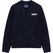 Swetry dla chłopców - Guess Kardigan | Regular Fit - miniaturka - grafika 1