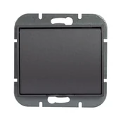 Gniazdka elektryczne - Abex Gniazdo bryzgoszczelne z/u SCHUKO ONYX - antracyt - miniaturka - grafika 1