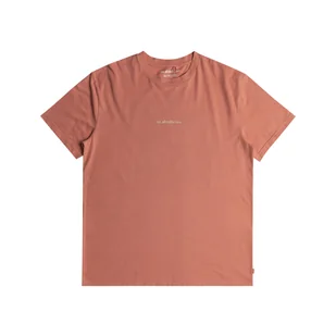 Męska Koszulka z krótkim rękawem QUIKSILVER PEACE PHASE SS TEE EQYZT07586-MJR0 – Pomarańczowy - Koszulki męskie - miniaturka - grafika 1