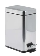 Kosze na śmieci - Aqualine Simple Line - Kosz na śmieci 5 l, stal nierdzewna polerowana GAQ005 - miniaturka - grafika 1