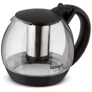 Lamart LAMART BULB DZBANEK Z ZAPARZACZEM 2,0 L CZARNY LT7058 42003964 - Zaparzacze i kawiarki - miniaturka - grafika 1