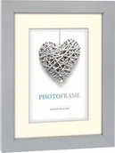 Ramki na zdjęcia - Ramka ZEP Regent 2 15x20 drewniana, szary V32682 - miniaturka - grafika 1