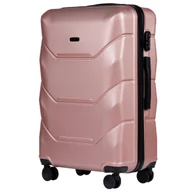 Walizki - Walizka podróżna duża Wings Peacock 2.0 28" ROSE GOLD - miniaturka - grafika 1