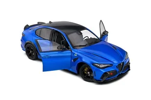 Solido Alfa Romeo Giulia Gta 2022 Blue Metal 1:18 1806906 - Samochody i pojazdy dla dzieci - miniaturka - grafika 1