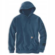 Bluzy męskie - Bluza Carhartt Iconic K288 Logo - miniaturka - grafika 1