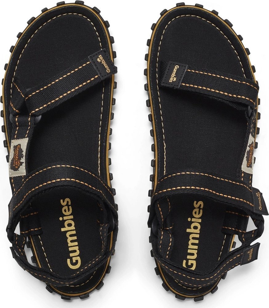 Gumbies Gumbies męskie sandały TRACKER SANDALS UNISEX BLACK 38