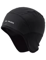 Czapki męskie - VAUDE VAUDE Czapka unisex Bike Windproof Cap III czarny black uni M 03223 - miniaturka - grafika 1