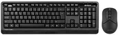Zestawy myszka + klawiatura - Klawiatura + mysz A4Tech A4tech Bezdrátový kancelářský set klávesnice+myš FG1012S, CZ/SK, černá FG1012S-BK - miniaturka - grafika 1