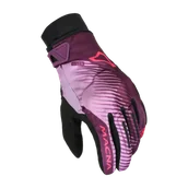 Rękawice motocyklowe - Rękawice Motocyklowe Macna Crew RTX Damskie Czarny/FioletowyXS - miniaturka - grafika 1