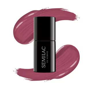 Semilac Semilac lakier hybrydowy 005 Berry Nude 7ml - Lakiery hybrydowe - miniaturka - grafika 1