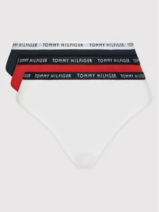 Tommy Hilfiger Komplet 3 par stringów UW0UW02829 Kolorowy - Majtki damskie - miniaturka - grafika 1