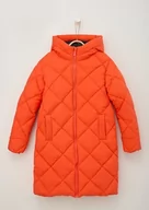 Płaszcze damskie - s.Oliver Dziewczęcy płaszcz outdoorowy, pomarańczowy, 164 cm - miniaturka - grafika 1
