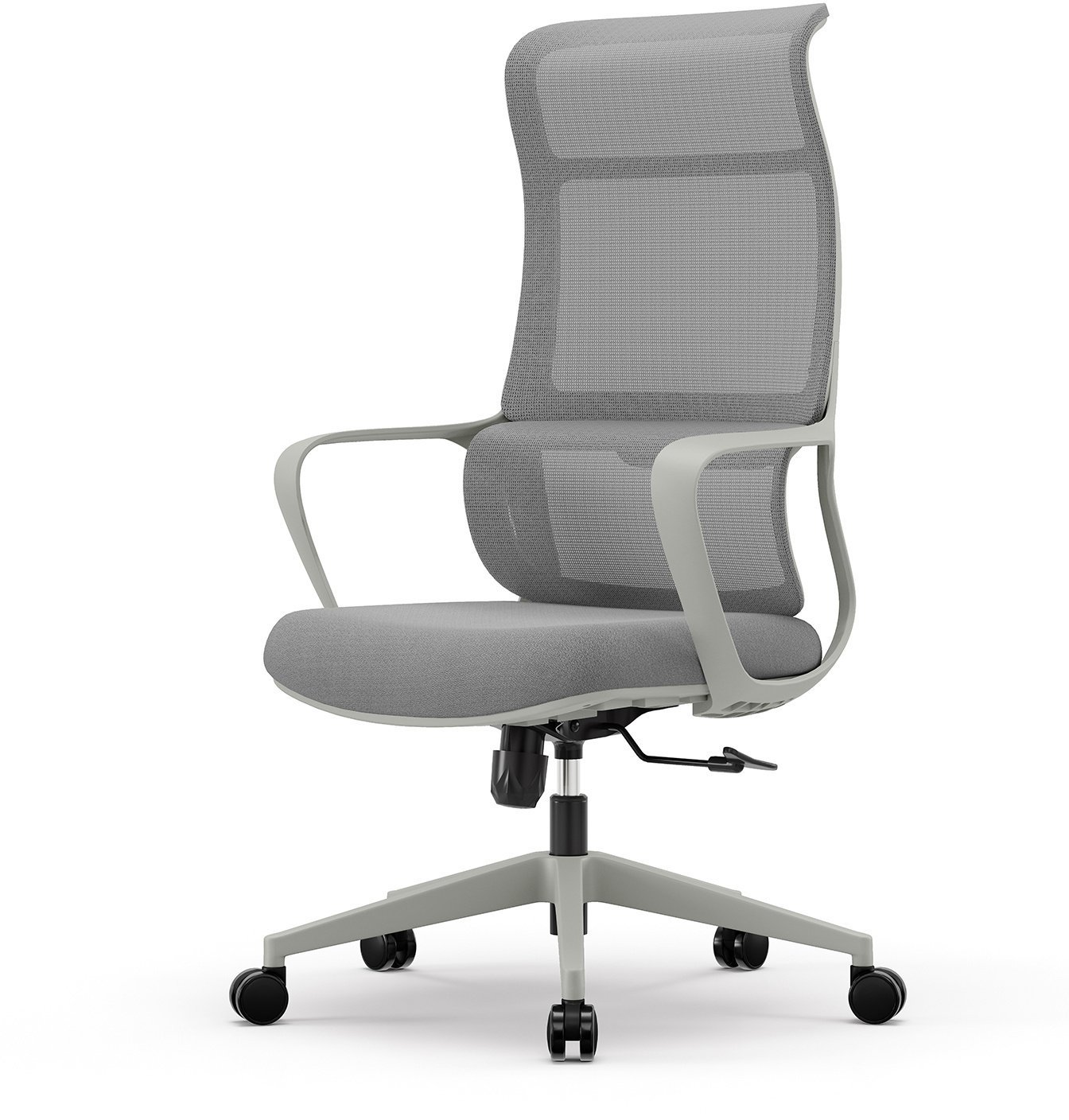 Angel Krzesło biurowe Fotel ergonomiczny biurowy obrotowy mOja szary