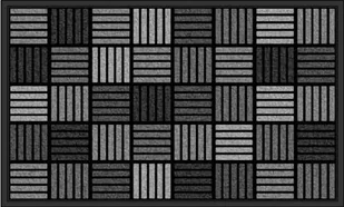 Inny WYCIERACZKA SCRAPE MAT PARKIET GREY 45-75 - Wycieraczki - miniaturka - grafika 1