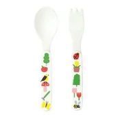 Sztućce dla dzieci - Zestaw Sztućców Dla Dziecka, 2 El., Wiejska Sielanka Maison Petit Jour - miniaturka - grafika 1