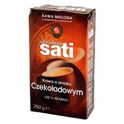 Kawa - Cafe Sati Polska o smaku Czekoladowym 250g kawa mielona - miniaturka - grafika 1