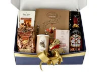 Zestawy upominkowe - Pudełko Delikatesowe Atramentowe Serce - miniaturka - grafika 1