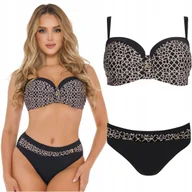 Stroje kąpielowe - Strój kąpielowy dwuczęściowy usztywniany push-up SELF 730 Luxe 2 36C/S 65C - miniaturka - grafika 1