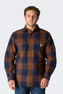 Koszula Flanelowa Carhartt Heavyweight Plaid Shirt - Koszule męskie Koszula Flanelowa Carhartt Heavyweight Plaid Shirt - Koszule męskie - miniaturka - grafika 1