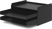 Przyborniki na biurko - Organizer Ferm Living 2 x 2 czarny - miniaturka - grafika 1