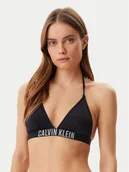 Stroje kąpielowe - Calvin Klein Swimwear Góra od bikini KW0KW02854 Czarny - miniaturka - grafika 1