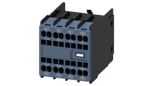 Siemens BLOK STYKÓW POMOCNICZYCH. 4NO. MONTOWANY Z PRZODU. DO STYCZNIKÓW 3RH2140 i 3RH2440 W WIELKOŚCI S00. ZACISKI SP 3RH2911-2GA40 3RH2911-2GA40 - Inne akcesoria elektryczne - miniaturka - grafika 2