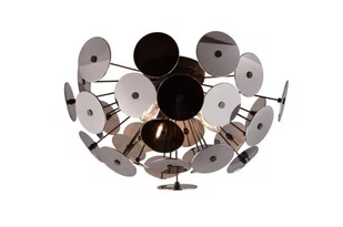 Discalgo lampa sufitowa 3xE14 czarna/chrom 609900357 - Lampy sufitowe - miniaturka - grafika 1