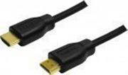 Kable komputerowe i do monitorów - LOGILINK HDMI High Speed with Ethernet 5m 5m /s1x Mini HDMI (wtyk) 1x Mini HDMI (wtyk) - miniaturka - grafika 1