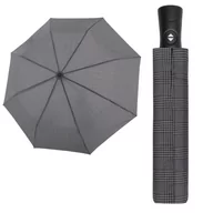 Parasole - Parasol składany Doppler Magic Superstrong, grafit w kratkę - miniaturka - grafika 1