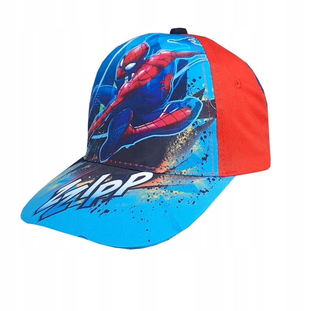 Czapka z daszkiem Spider-Man chłopięca kolorowa Marvel