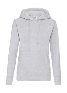 Damska Bluza Z Kapturem Fruit Of The Loom Gruba Heather Grey Xl - Bluzy damskie - miniaturka - grafika 1