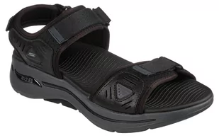 Sandały męskie SKECHERS GO WALK Arch Fit Sandal (229020-BKCC)-42.5 - Sandały męskie - miniaturka - grafika 1