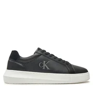 Sneakersy męskie - Sneakersy Calvin Klein Jeans Chunky Cupsole Low Mg YM0YM01253 Czarny - miniaturka - grafika 1