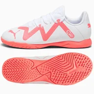 Piłka nożna - Buty piłkarskie Puma Future Play IT Jr 107393 (kolor Biały, rozmiar 28) - miniaturka - grafika 1