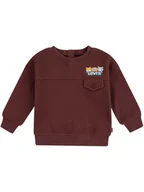 Bluzy i sweterki niemowlęce - Levi's Kids Bluza w kolorze brązowym - miniaturka - grafika 1